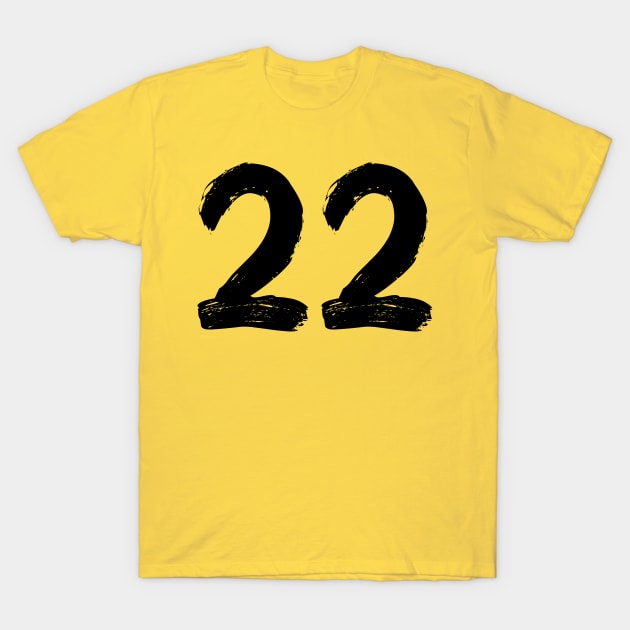 Number 22 T-Shirt by Erena Samohai
